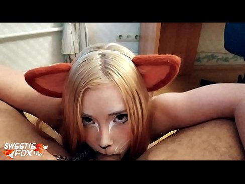 ❤️ Kitsune اس کے منہ میں ڈک اور سہ نگل ❤️ مقعد فحش  ❌❤
